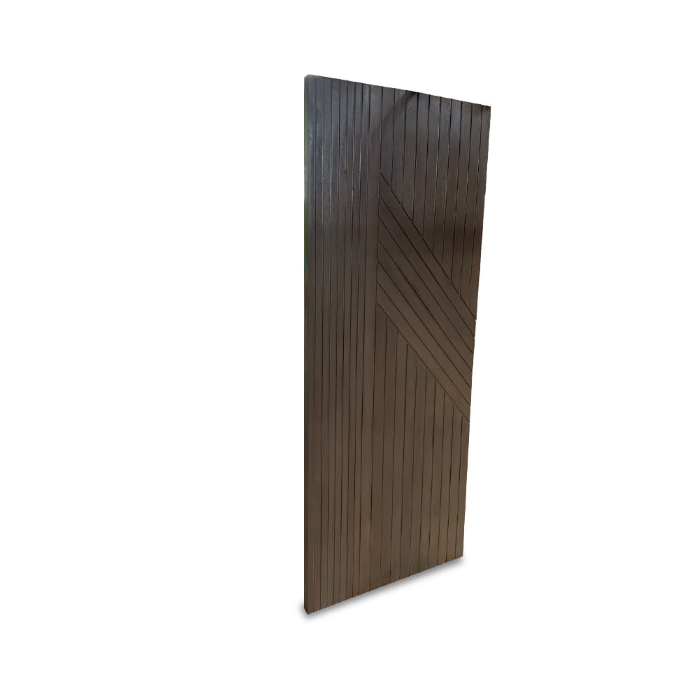 ประตูไม้สัก PAREENA DECOR รุ่น TEAK VERTICA WD-002 ขนาด 80X200 ซม.